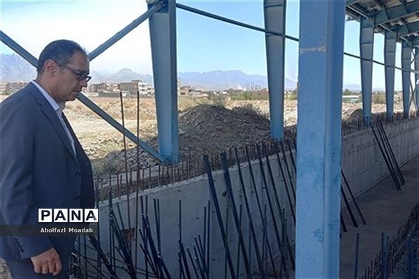 بازدید از پروژه‌های نیم تمام مشارکتی آموزش و پرورش کاشمر
