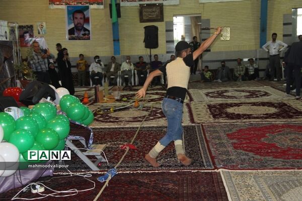 جشنواره بازی‌های بومی محلی دانش‌آموزان مدارس عشایری استان قزوین