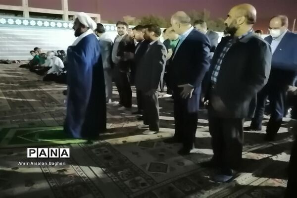 آیین افتتاحیه مسابقات فوتسال فرهنگیان کشور در شیراز