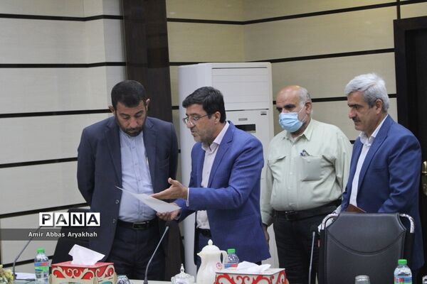 جلسه شورای برنامه‌ریزی سازمان دانش‌آموزی استان بوشهر