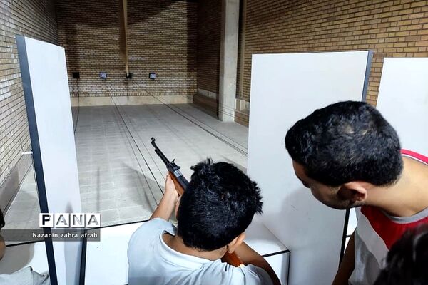 برگزاری مسابقات تیراندازی جام مرصاد بسیج دانش‌آموزی رودهن