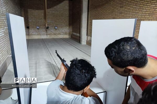 برگزاری مسابقات تیراندازی جام مرصاد بسیج دانش‌آموزی رودهن