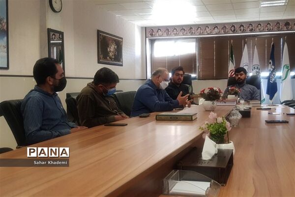 تکریم و معارفه سرپرست معاونت اداری مالی سازمان دانش‌آموزی فارس