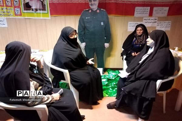 نمایشگاه فعالیت‌ها و دستاوردهای پایگاه‌های مقاومت بسیج اسوه در شیراز