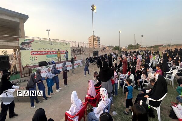 همایش فرهنگی ورزشی مادران و دختران پیشتاز ناحیه یک اهواز