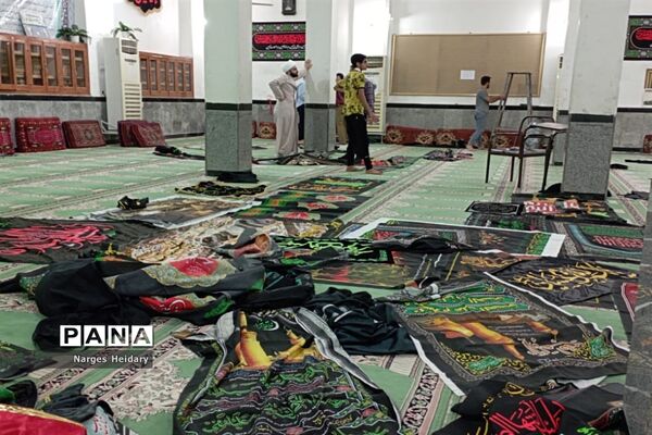 استقبال از ماه محرم در شهرستان امیدیه