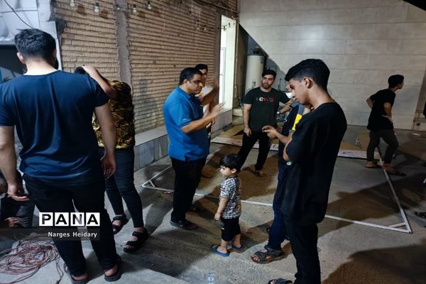 استقبال از ماه محرم در شهرستان امیدیه