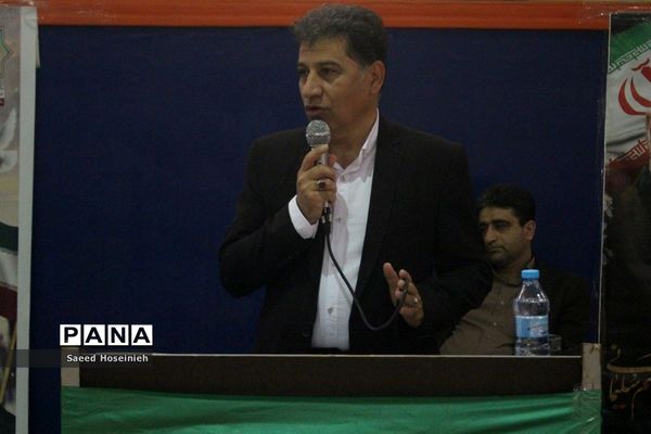 آیین بهره‌برداری از زمین ساحلی آموزشگاه محمدی کاشانی قم