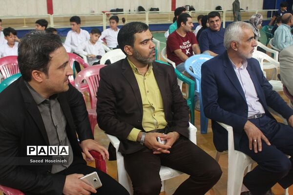 آیین بهره‌برداری از زمین ساحلی آموزشگاه محمدی کاشانی قم