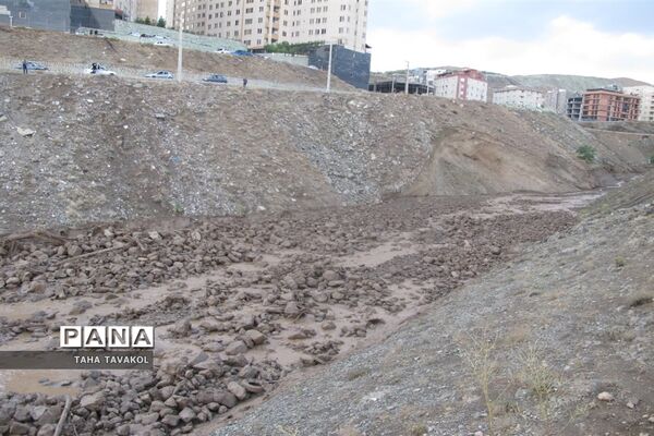 باران سیل آسا در شهرستان پردیس
