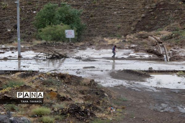 باران سیل آسا در شهرستان پردیس