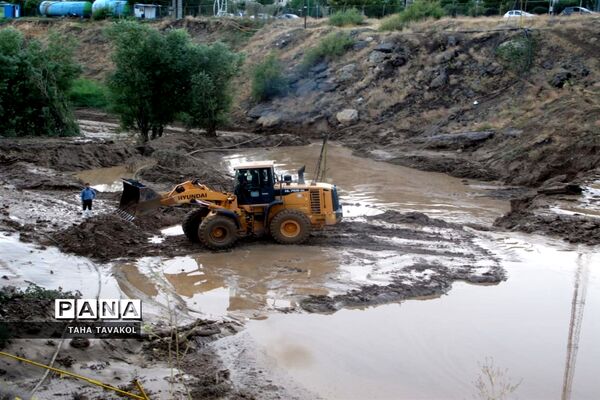 باران سیل آسا در شهرستان پردیس