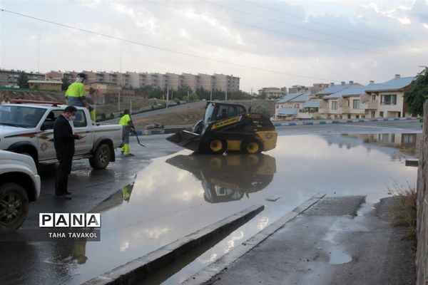 باران سیل آسا در شهرستان پردیس