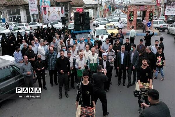 آیین استقبال از ماه محرم در امیرکلا