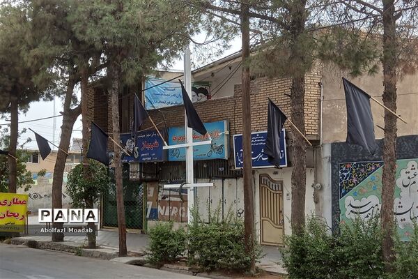 سیاه‌پوش شدن خیابان‌های خلیل‌آباد در ماه محرم