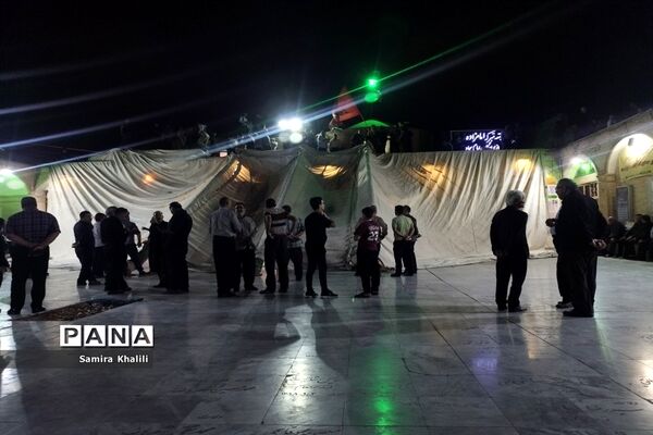 آیین سیاهپوشان مسجد تاریخی چهل اختران قم
