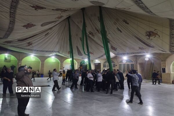 آیین سیاهپوشان مسجد تاریخی چهل اختران قم
