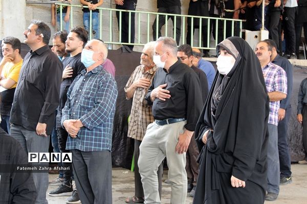 مراسم سنتی سیاه‌پوشان در حسینیه عمرانکو سمنان