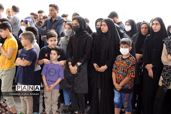 مراسم سنتی سیاه‌پوشان در حسینیه عمرانکو سمنان