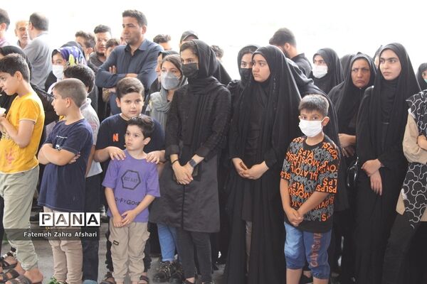مراسم سنتی سیاه‌پوشان در حسینیه عمرانکو سمنان