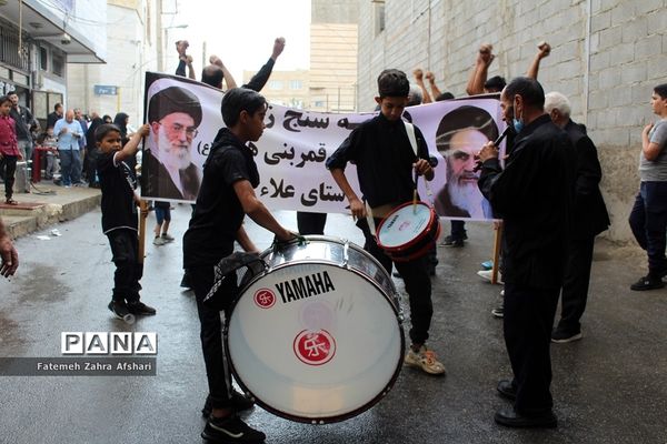 مراسم سنتی سیاه‌پوشان در حسینیه عمرانکو سمنان