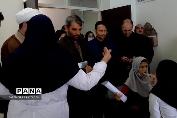 افتتاح طرح جهادی درمانگر در فشافویه با حضور مدیرکل آموزش و پرورش شهرستان‌های تهران