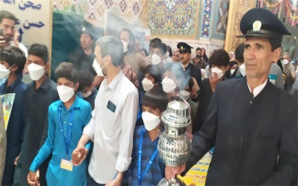 زائر اولی‌های روستاهای کپرنشین بشاگرد به مشهد اعزام شدند