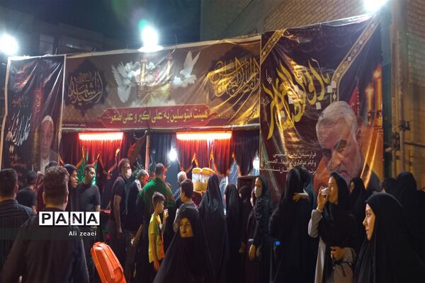 شورو شوق حسینی در کوچه پس کوچه‌های مشهد