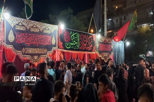 شورو شوق حسینی در کوچه پس کوچه‌های مشهد