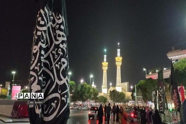 شورو شوق حسینی در کوچه پس کوچه‌های مشهد