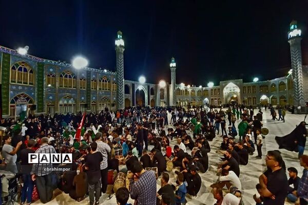 چاووش محرم درنجف ایران حرم حضرت محمد هلال بن علی (ع) آران و بیدگل