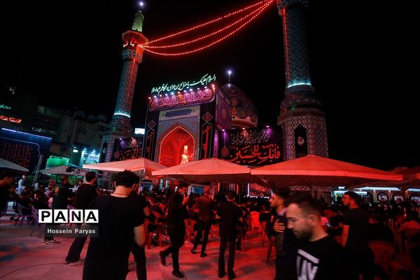 عزاداری شب سوم محرم در امام‌زاده صالح(ع)