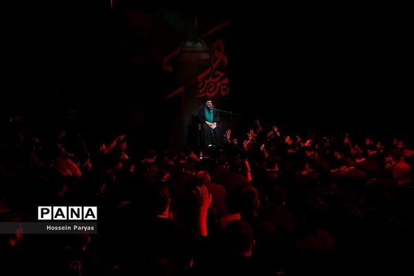 عزاداری شب سوم محرم در امام‌زاده صالح(ع)