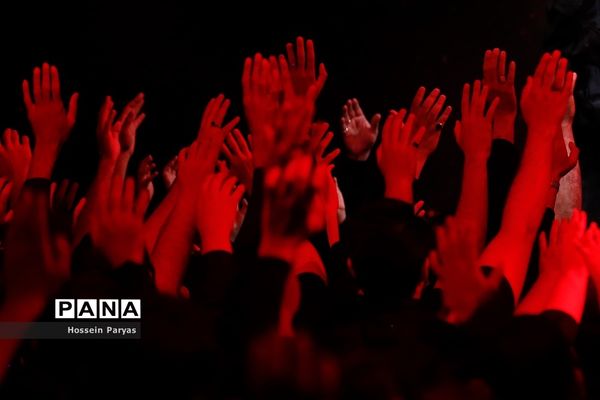 عزاداری شب سوم محرم در امام‌زاده صالح(ع)