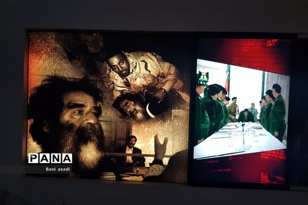 بازدید دانش‌آموزان دختر منطقه ۱۳  از موزه ملی دفاع مقدس