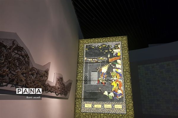 بازدید دانش‌آموزان دختر منطقه ۱۳  از موزه ملی دفاع مقدس