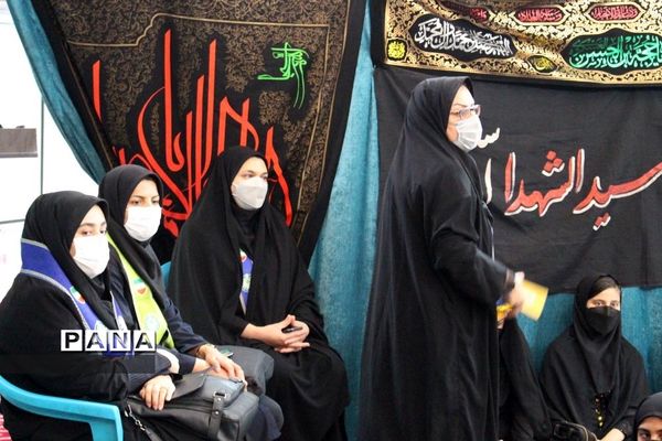 بازدید مسئولان سازمان دانش‌آموزی استان فارس از روند برگزاری همایش دختران بانوی بهشت