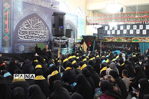 بازدید مسئولان سازمان دانش‌آموزی استان فارس از روند برگزاری همایش دختران بانوی بهشت