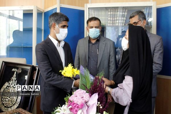 مراسم تکریم و معارفه معاون پرورشی و فرهنگی آموزش و پرورش هرمزگان