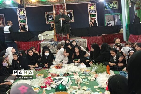 ‌مراسم عزاداری شهادت حضرت رقیه(س) در قزوین