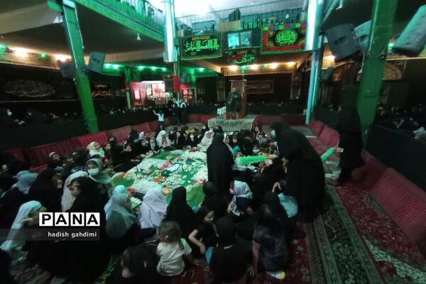 ‌مراسم عزاداری شهادت حضرت رقیه(س) در قزوین