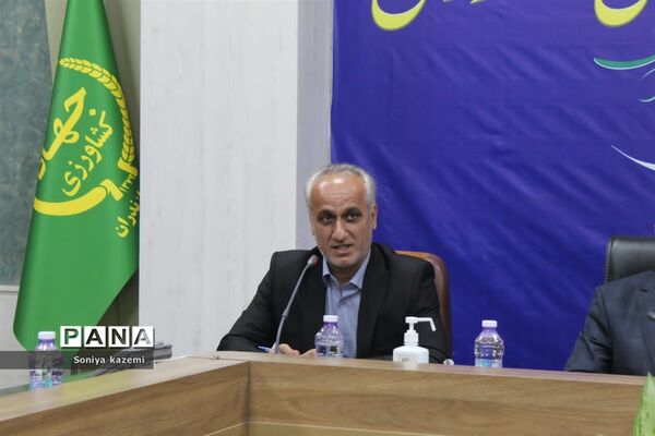 مراسم معارفه اسماعیل علوی رئیس جهاد کشاورزی شهرستان ساری