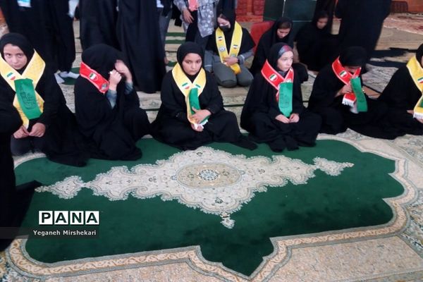 برگزاری همایش دختران بانوی بهشت ویژه دانش‌آموزان عضو سازمان دانش‌آموزی درشهرستان سرچهان