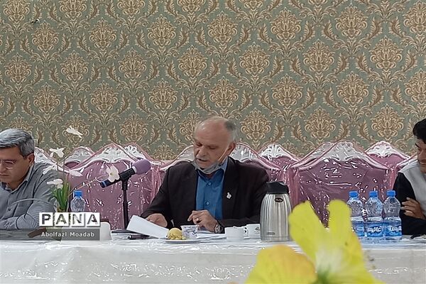 نشست خبری اداره آموزش و پرورش کاشمر
