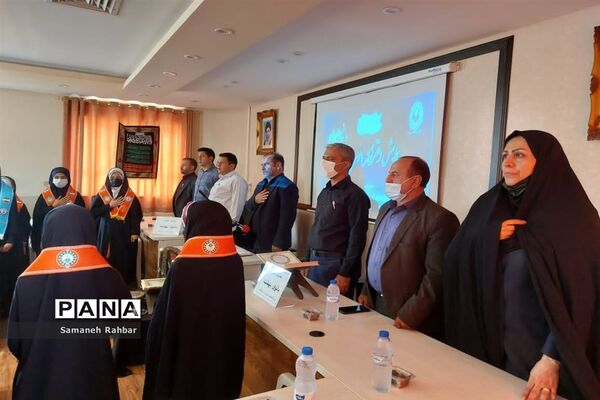 برگزاری همایش دختران بانوی بهشت ویژه دانش‌آموزان عضو سازمان دانش‌آموزی درشهرستان ارژن