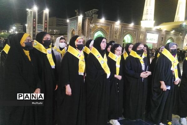 برگزاری همایش دختران بانوی بهشت ویژه دانش‌آموزان عضو سازمان دانش‌آموزی درناحیه 3 شیراز