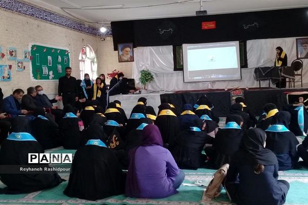 برگزاری همایش دختران بانوی بهشت ویژه دانش‌آموزان عضو سازمان دانش‌آموزی درشهرستان نی‌ریز