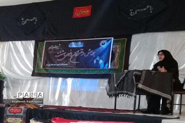برگزاری همایش دختران بانوی بهشت ویژه دانش‌آموزان عضو سازمان دانش‌آموزی درشهرستان نی‌ریز