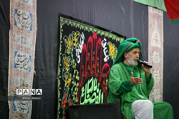 تعزیه‌خوانی حضرت فاطمه الزهرا‌(س) در تکیه شوفرها