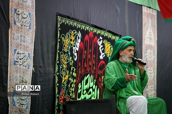 تعزیه‌خوانی حضرت فاطمه الزهرا‌(س) در تکیه شوفرها